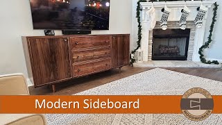 Building a Walnut Sideboard