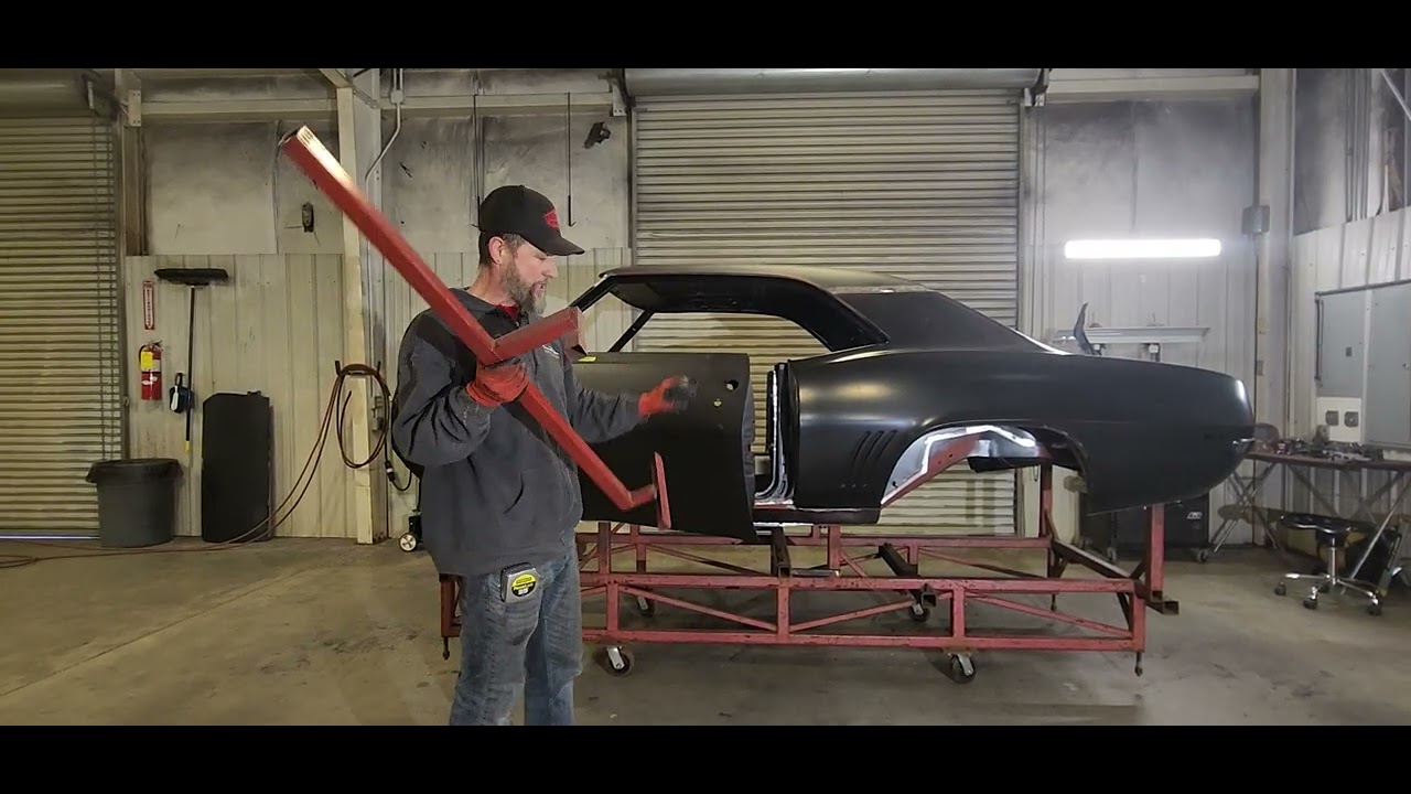 1967-69 Camaro/ Firebird Door rack - YouTube