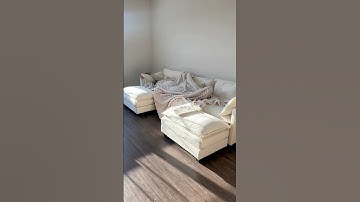 new Amazon cloud couch ☁️🤍 #cloudcouch #amazonfinds #amazonmusthaves #newapartment #neutralhome