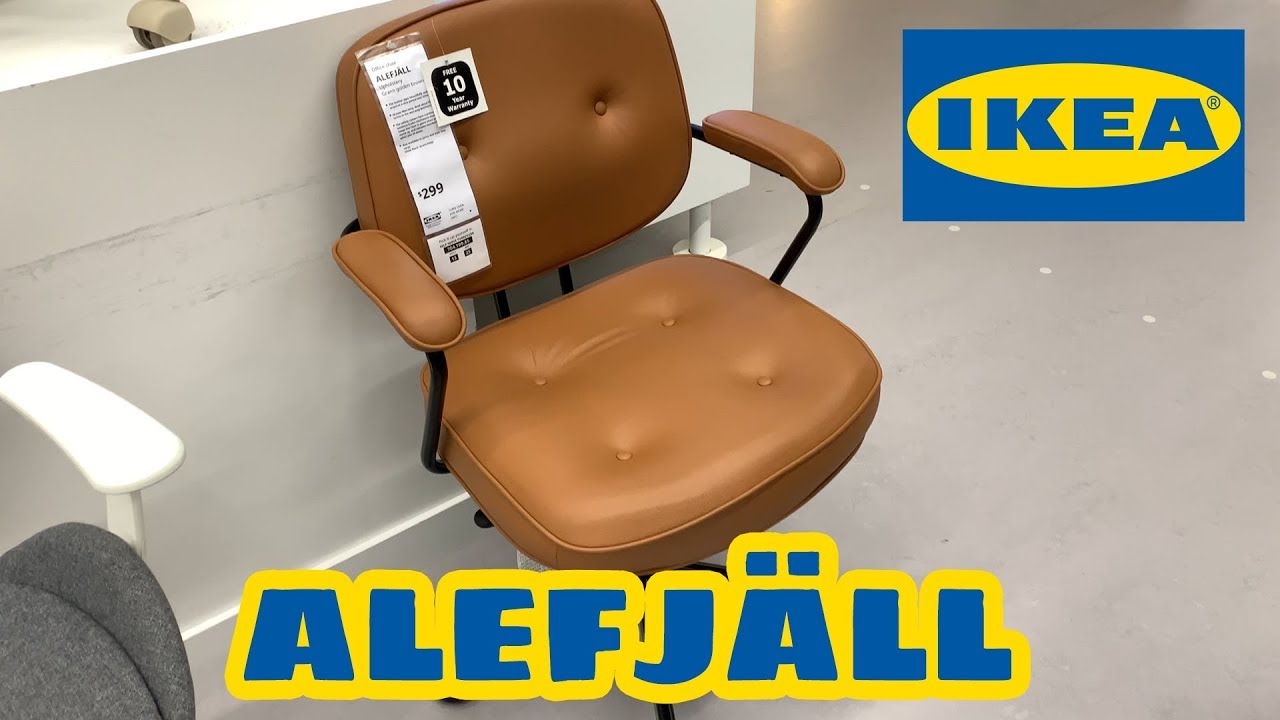 Ikea Alefjall Office Chair Youtube