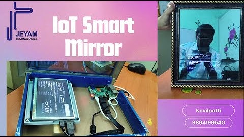 Smart Mirror Using IoT