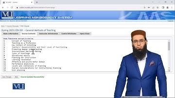 Type of Courses | Introduction to e-Learning & Teaching for Faculty | VU001F_Topic006