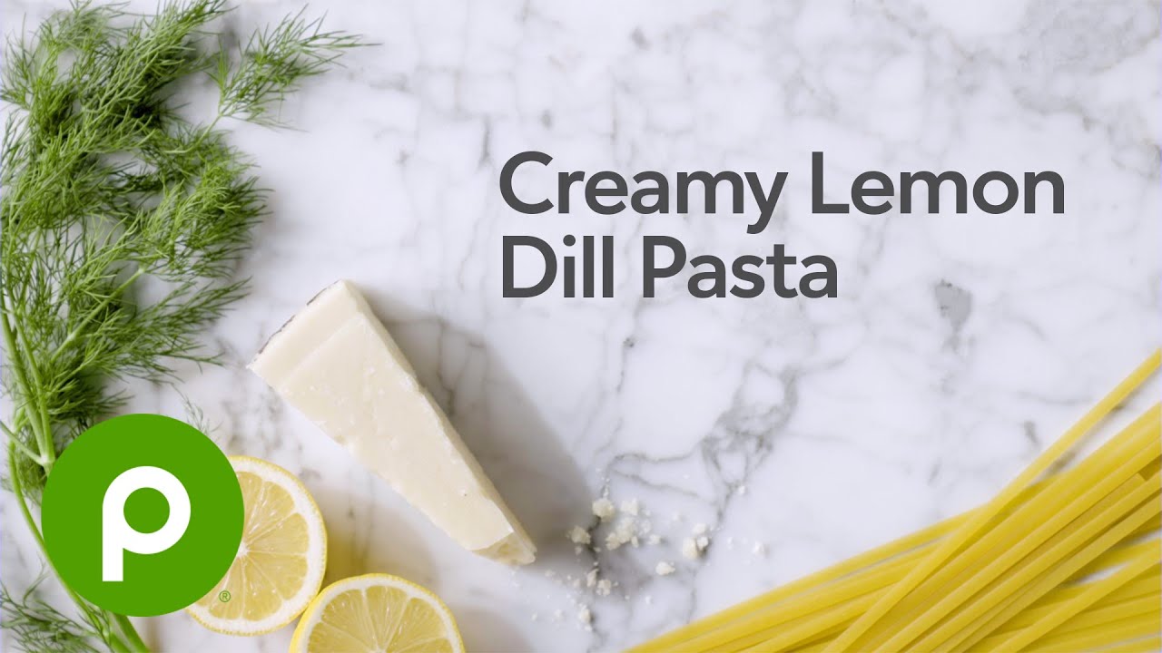 Creamy Lemon Dill Pasta. A Publix Aprons® Recipe. YouTube