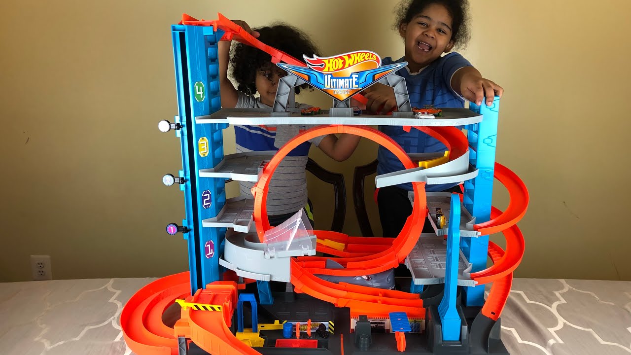 hot wheels garage tower