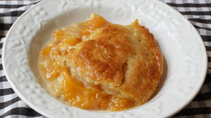 Peach Cobbler Recipe - Summer Peach Dessert Special! - DayDayNews