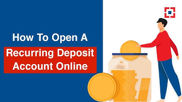 Open A Recurring Deposit Account Online | HDFC Bank