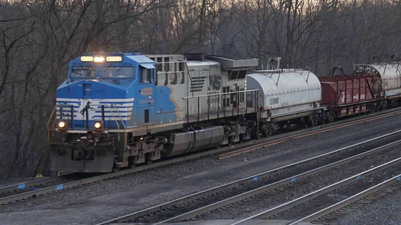NS 4000 Leads 38G at the Brickyard Crossing in Altoona, PA with a meet of 11N 3/9/26