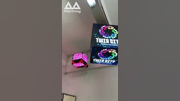 Magic Cube LED Advertising Display Screen for Retail Store