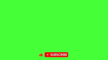 Green screen subscribe button...mouse click with sound