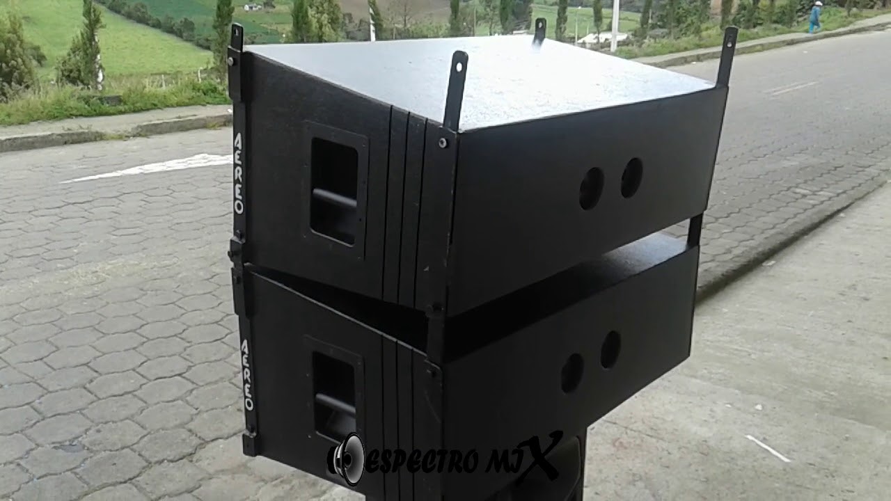 Line Array.Espectro mix.Ciudad de Huaca.