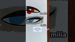 Charlie Morningstar and Emily eyes Drawing - HH #shorts