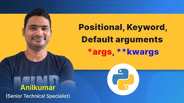 Python Class-31 : Function Argument Types (Positional, Keyword, Default, *args and **kwargs) Telugu