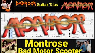 Video thumbnail of "Bad Motor Scooter - Montrose - Guitar TABS Lesson"