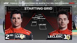 F1 2022 Imola Grand Prix Practice 1 Results