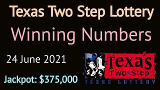 Today Texas Two Step Lottery Winning Numbers Thursday 24 June 2021. Texas Two Step Drawing Result