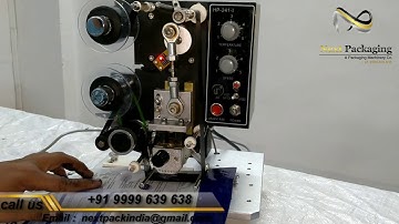 Semi Automatic Ribbon coding machine