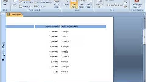 MS Access 2007 Part 3) Table in Dari / Farsi Omar Akbari