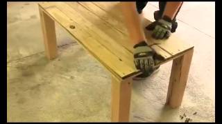 How to make a coffee table|How to build a coffee table How to make a coffee table is really easy if you have two old pallets lying around so just sit back and watch as this video shows you