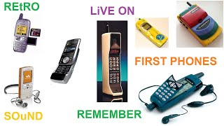 Remember the first phones. Retro style, live on, atmosphere of relaxation