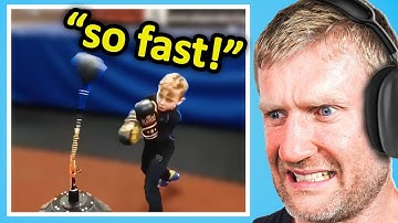 Olympic Boxer Reacts to Viral Kids Boxing Videos