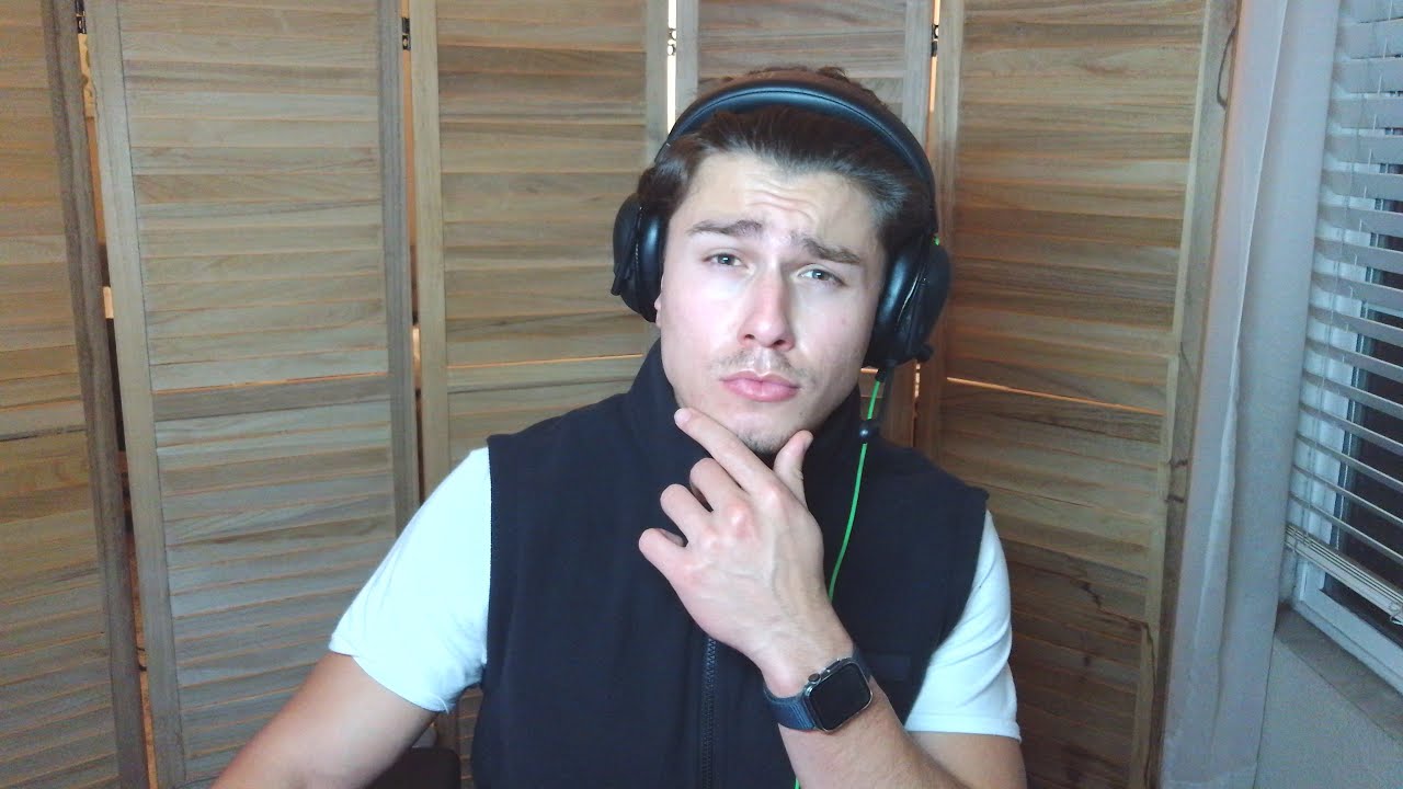 my first time speaking to a camera