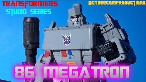 Transformers Studio Series 86 Megatron (Transformers Stop Motion)