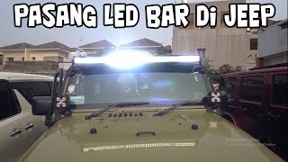 Lampu Sorot Led 20Watt Offroad Outdoor Warerproof yang dapat digunakan sebagai lampu tambahan baik p. 