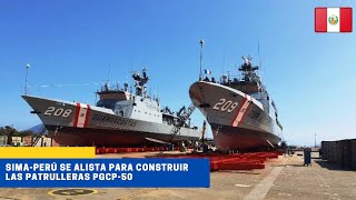 Sima-Perú se alista para construir las patrulleras PGCP-50 #peru