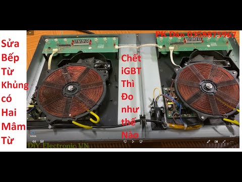 Cách Sửa Bếp Từ đôi chết iGBT cực dễ Ai cũng sửa đươc - Cách Đo iGBT nhanh nhất | DiY Electronic VN