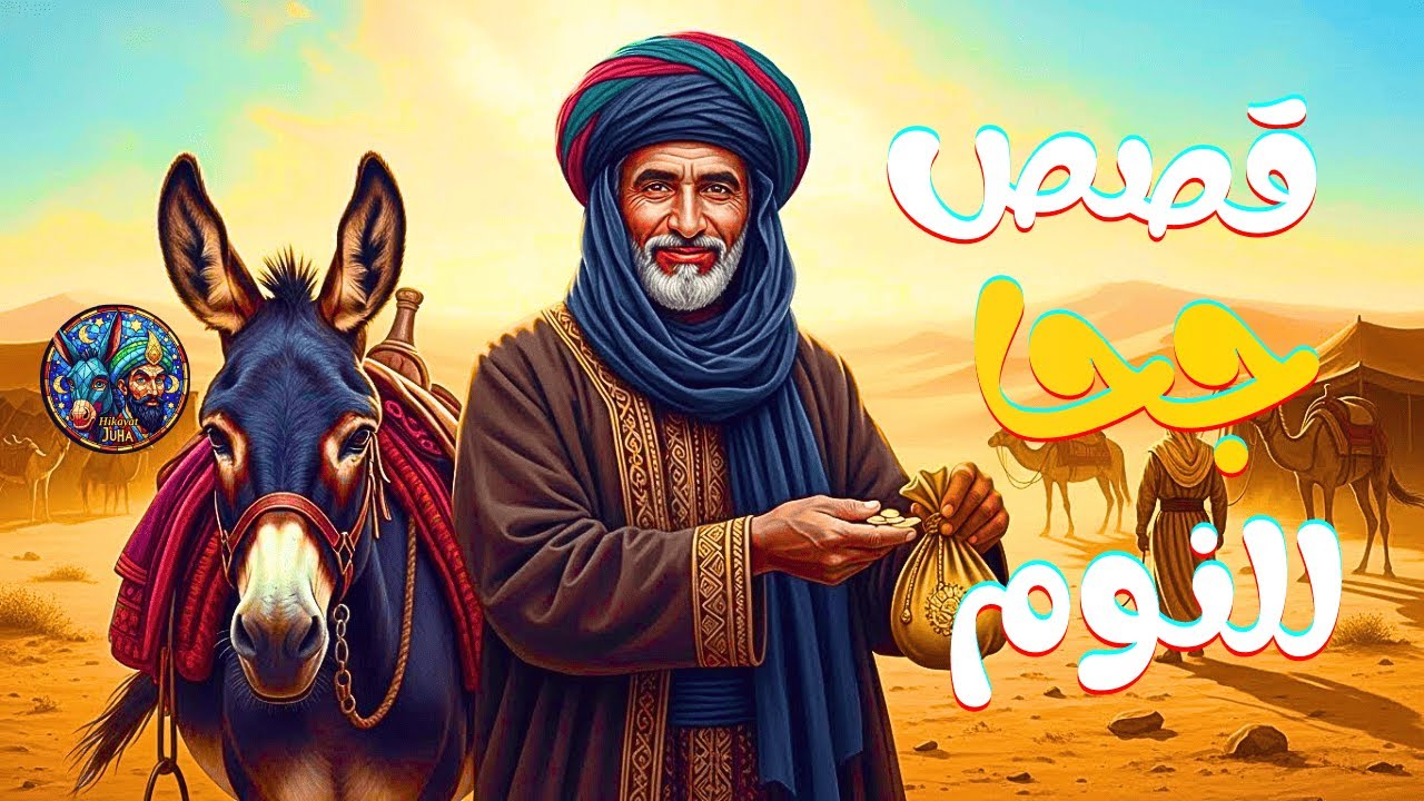 قصص جحا قبل النوم | عبرة وابتسامة في كل حكاية 🌙😄