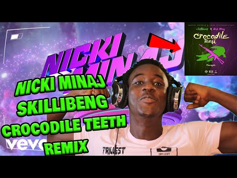 THE QUEEN BODIED HER VERSE🔥 Nicki Minaj, Skillibeng - Crocodile Teeth (TRINIDADIAN🇹🇹 REACTION)