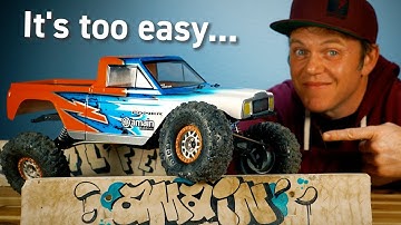 We Built a 1.9" Crawler Cheater Truck that Anyone Can Make