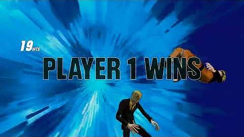 KOF XV | Robert (Vinsmoke Sanji mod) 💥 Andy (Naruto Uzumaki mod) | CPU vs CPU AI vs AI