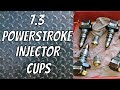 7.3 powerstroke injector cup removal and installation