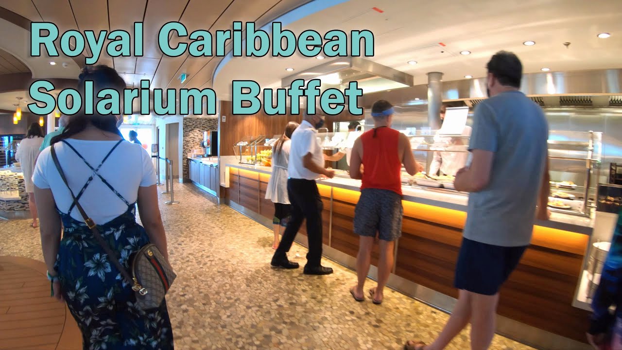 Royal Caribbean Solarium Buffet Breakfast Lunch Food 4K YouTube Royal Caribbean Solarium Buffet Breakfast Lunch Food 4K YouTube