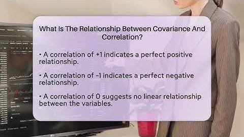 What Is The Relationship Between Covariance And Correlation? - AssetsandOpportunity.org