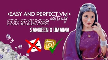 how to make easy and cute vm for your idol fanpage editing Tutorial ❤️ inshot pro