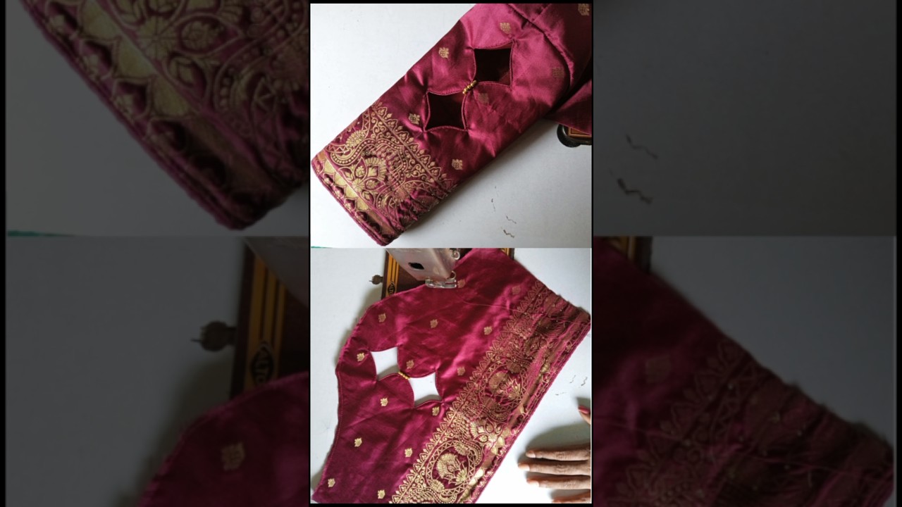 new trending sleeves design 2025/Barfi cut baju design | blouse sleeves designs 