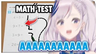 Reine got jumpscared by Math Test in this Horror Game ! screenshot 3