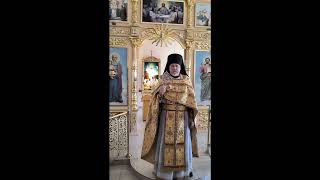 Проповедь иеромонаха Владимира (Гусева) 18 августа 2023г