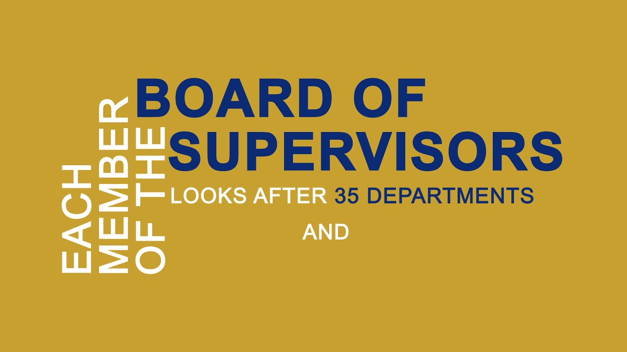 Board Of Supervisors Working For You Youtube