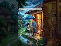 🌧️🎒 “Baarish Wale Din… Jab School Ki Chhutti Ki Dua Sabse Sach Lagti Thi ❤️”#90snostalgia #memories