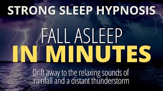 How To Sleep Better | Sleep Hypnosis (Strong) To Relieve Pain | Black Screen