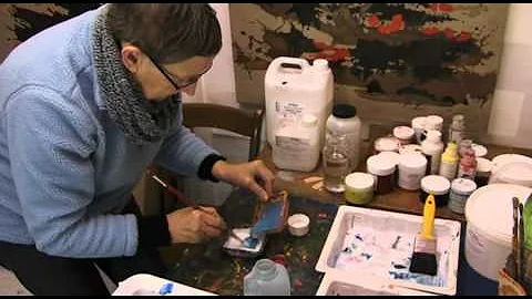 Abstract Artist Christine Herbert