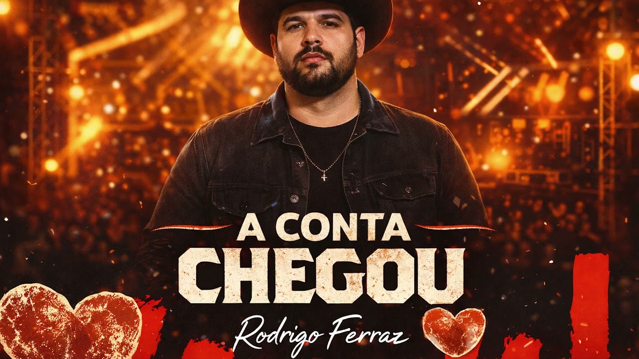 A Conta Chegou – Rodrigo Ferraz 🔥 Estilo Gusttavo Lima 2026 | Sertanejo Universitário