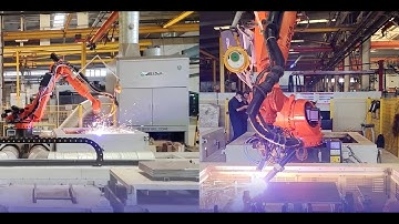 Free Teach Robotic Bevel Cutting Solution(Laser Seam Tracking System+3D Camera System+OLP software)