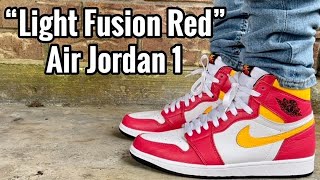 Air Jordan 1 “Light Fusion Red” Review & On Feet