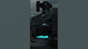 #shorts Blender 3D scifi art #blender3d #3dart #scifi