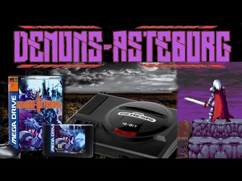 Видео: Demons of Asteborg (Sega Mega Drive 16-Bit) обзор от VSSN