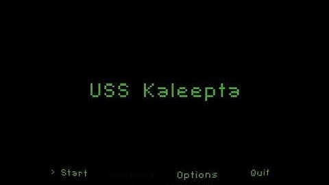 USS Kaleepta - a text adventure game